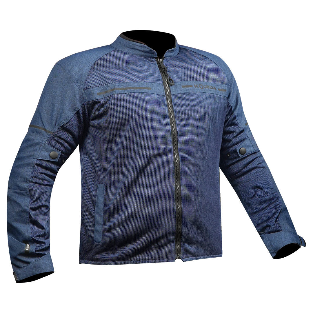 KORDA Urban motorcycle riding jacket with CE Level 2 armor and chest protectors