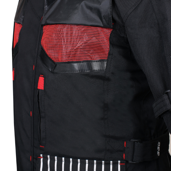 BBG Adventure Riding Jacket for men with chest guard, CE Level 2 armour, waterproof rain jacket and removable thermal jacket