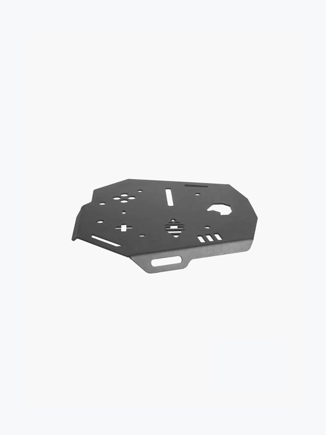 Legundary Custom Huckitta Carrier Plate for Suzuki V-Strom 800DE Black Mild Steel Top Rack Luggage Mount