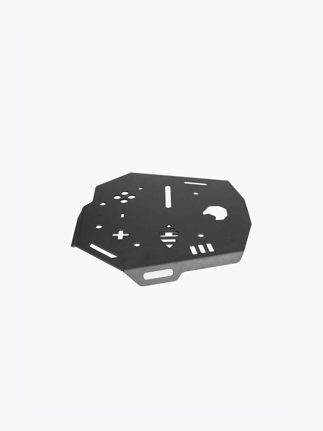 Legundary Custom Huckitta Carrier Plate for Suzuki V-Strom 800DE Black Mild Steel Top Rack Luggage Mount