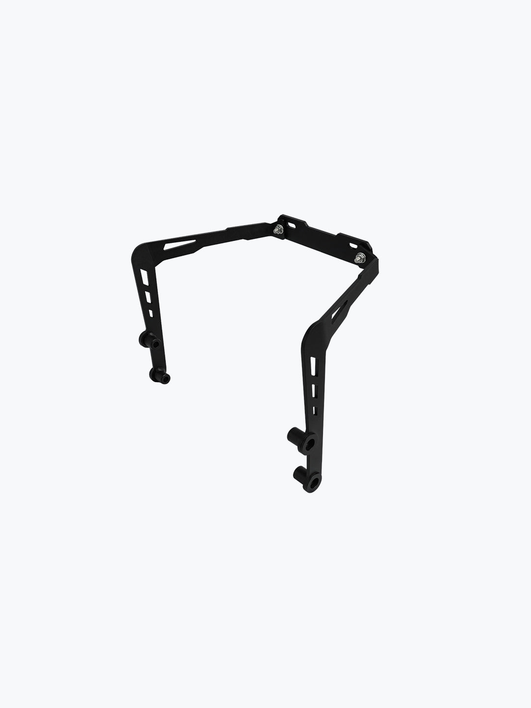 Legundary Custom Brooch Number Plate Holder for Bajaj Pulsar NS400Z Black Mild Steel Tail Tidy License Plate Mount