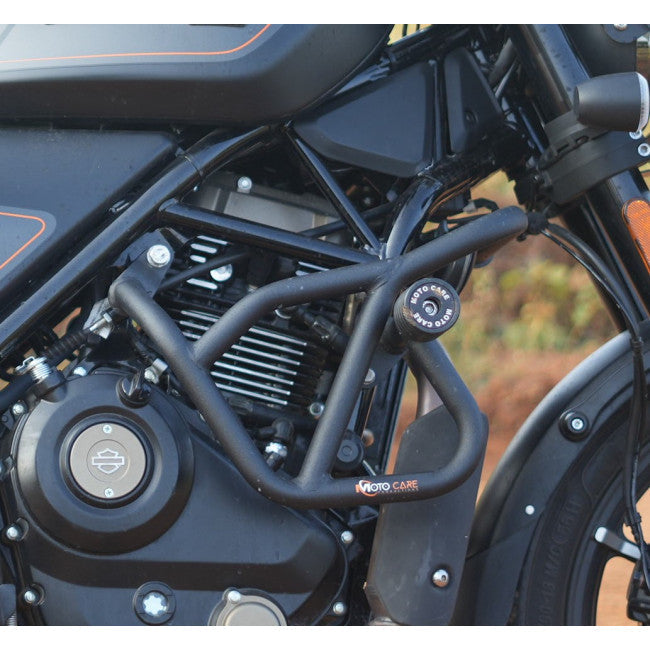 MotoCare Crash Guard with Dual Sliders for Harley Davidson X440v