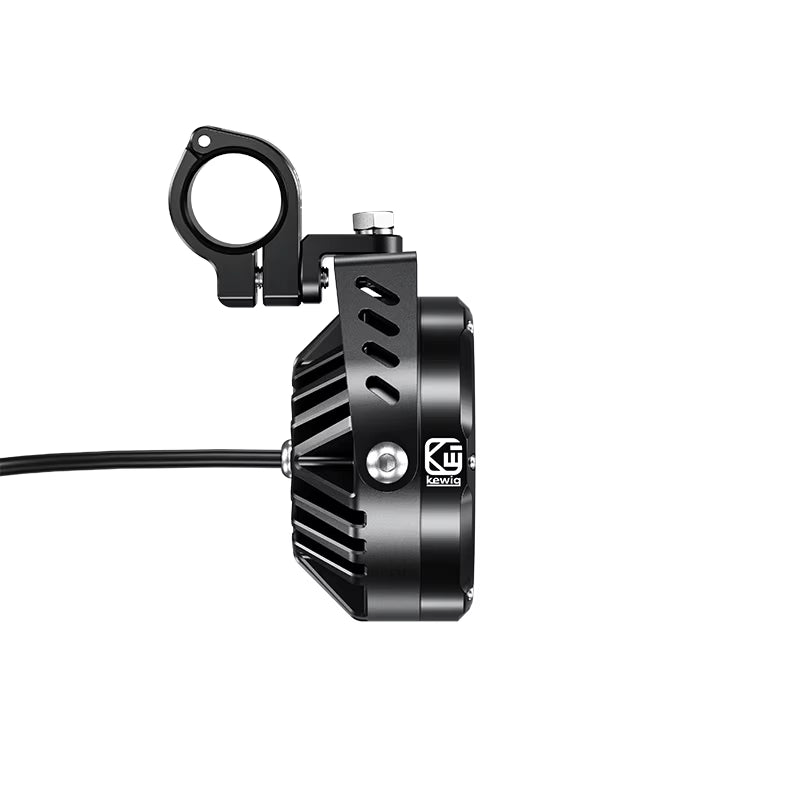 LBC Moto Kewig K7 180W motorcycle auxiliary lights 18000 lumens LED fog lights dual color waterproof spotlight