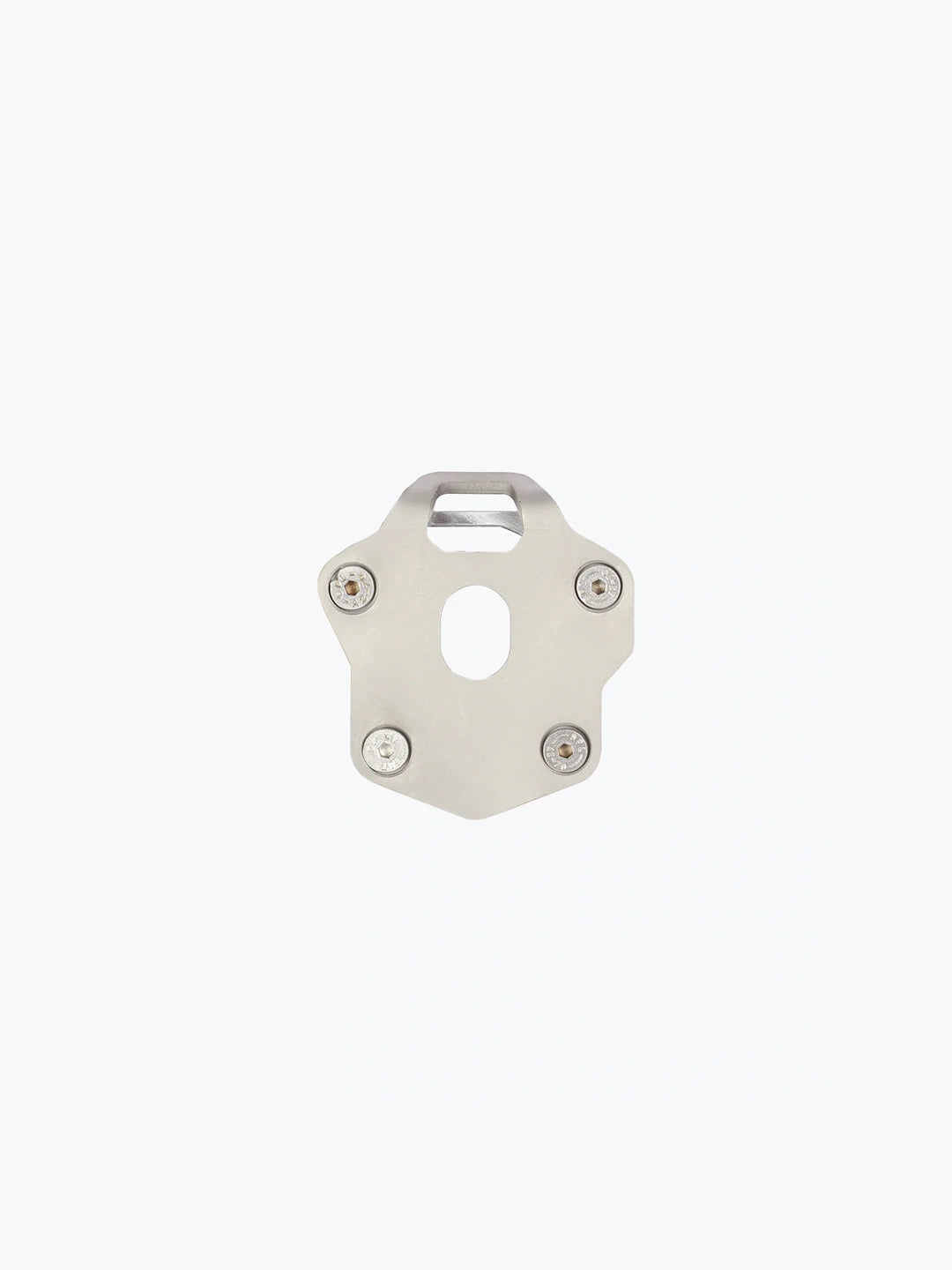 Legundary Custom Himalayan Side Stand Base Stainless Steel Silver Royal Enfield Stand Extender Plate