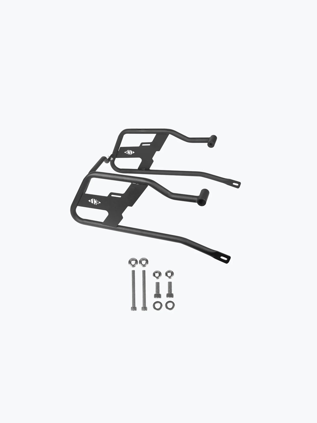 Legundary Custom Halter saddle stay for Royal Enfield Hunter 350 black mild steel saddle bag support
