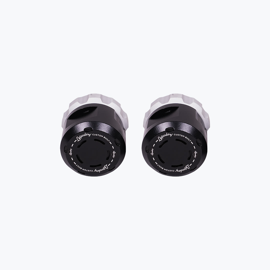 Legundary Custom Rotex Front Wheel Slider for Suzuki V-Strom 800DE CNC Aluminium Black Silver Fork Axle Protector