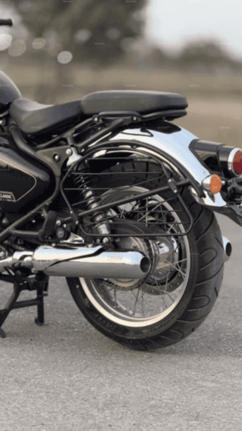 Rhino Racing C-V3 Steel Pro full 304 stainless steel performance exhaust for Royal Enfield Classic 650