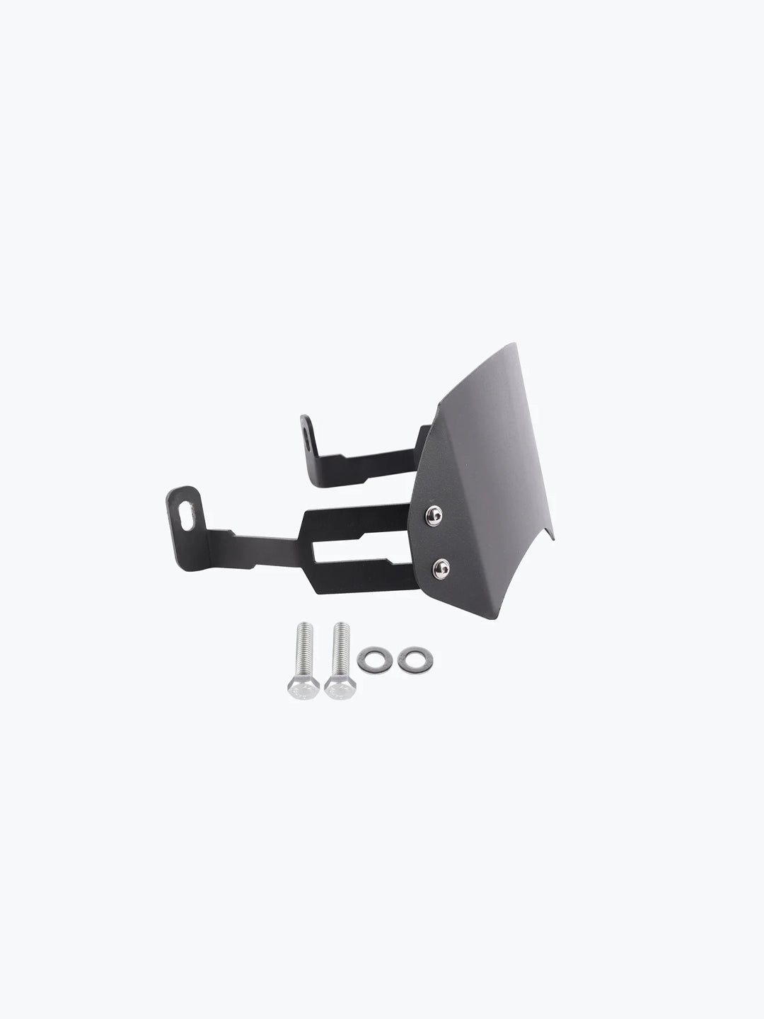 Legundary Custom Honda Hness zephyr pro metal visor mild steel black windshield wind deflector