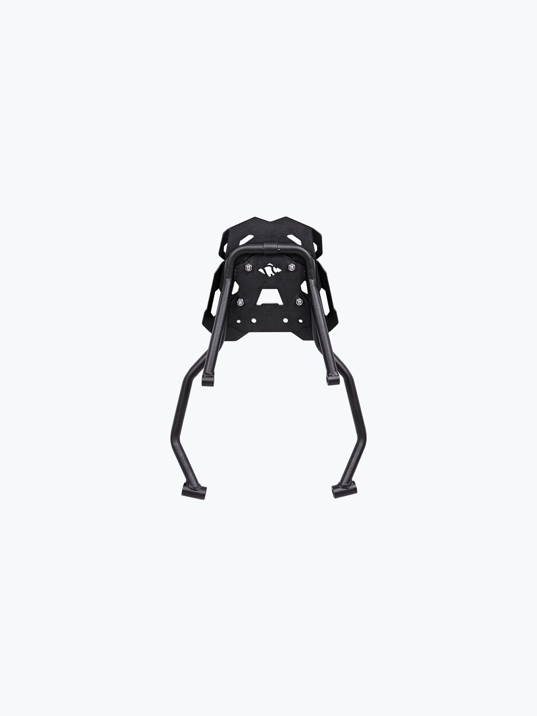 Legundary Custom KTM ADV 390 2025 gopher luggage carrier black mild steel rear rack touring support