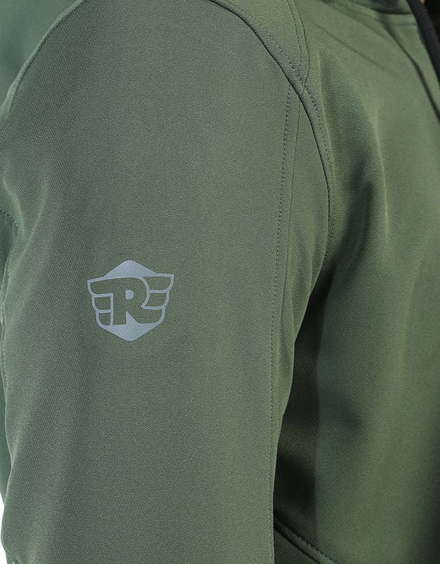 Royal Enfield Urbanite Class A Riding Sweatshirt in Black and Olive