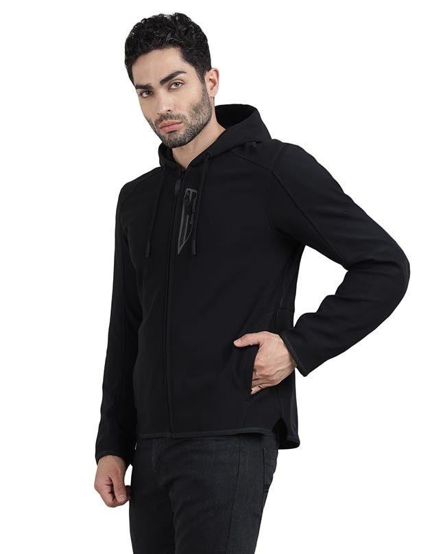 Royal Enfield Urbanite Class A Riding Sweatshirt in Black and Olive