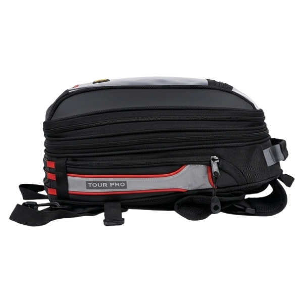 BBG TourPro 18L expandable motorcycle tank bag backpack