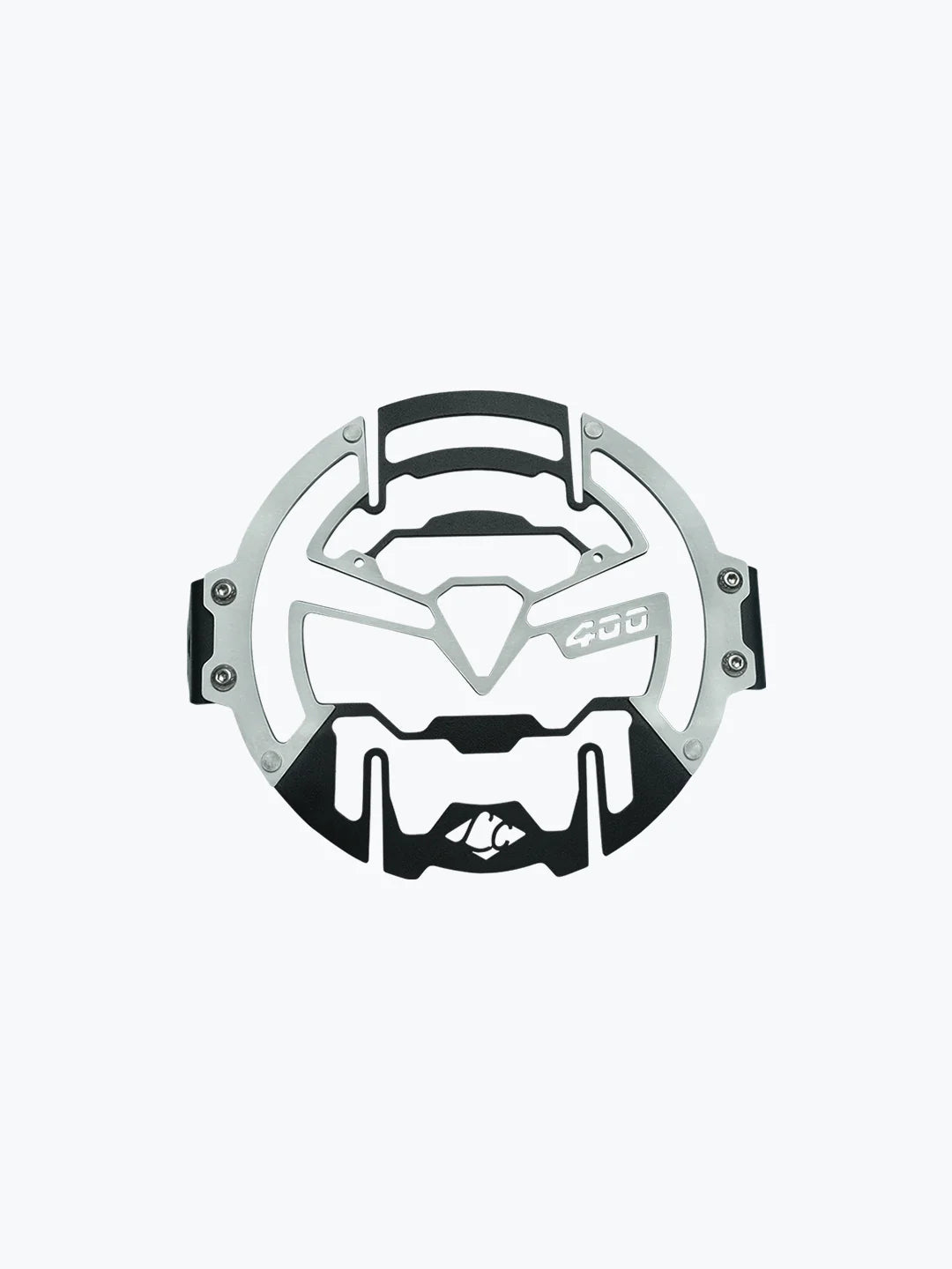 Legundary Custom Cosmic Headlight Grill Black Silver Triumph Speed 400 Front Headlight Protector