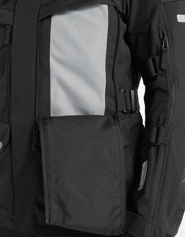 Royal Enfield Nirvik V3 Class A Riding Jacket in Olive and Black