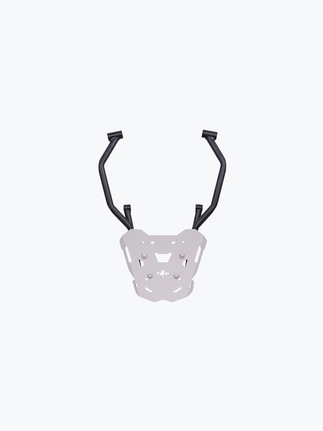 Legundary Custom KTM 390 Enduro R Gopher Luggage Carrier Silver mild steel aluminium rear rack touring carrier
