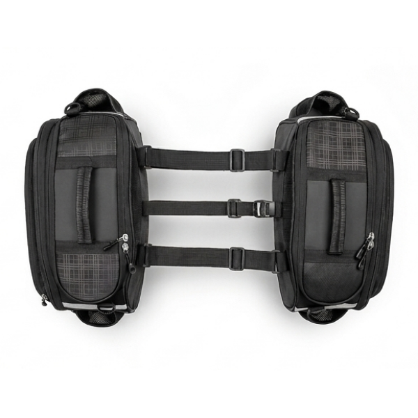 BBG TourPro(+) 60L expandable motorcycle sport saddle bag