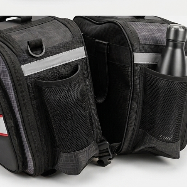 BBG TourPro(+) 60L expandable motorcycle sport saddle bag