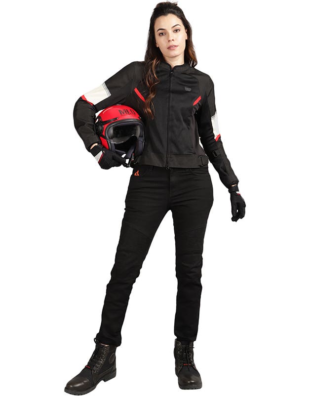 Royal Enfield Eco Women’s CE Level 2 Riding Jacket in Black