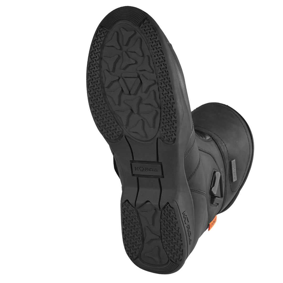 KORDA TourMaster Low 2.0 black D3O motorcycle riding boots