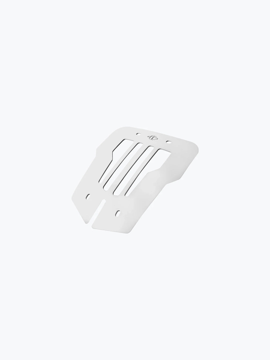 Legundary Custom Vermillion Solo Carrier for Royal Enfield Super Meteor 650 – Aluminium Silver Luggage Support