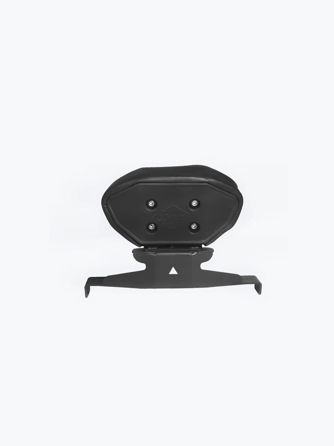 Legendary Custom Interceptor 650 backrest black mild steel pillion support