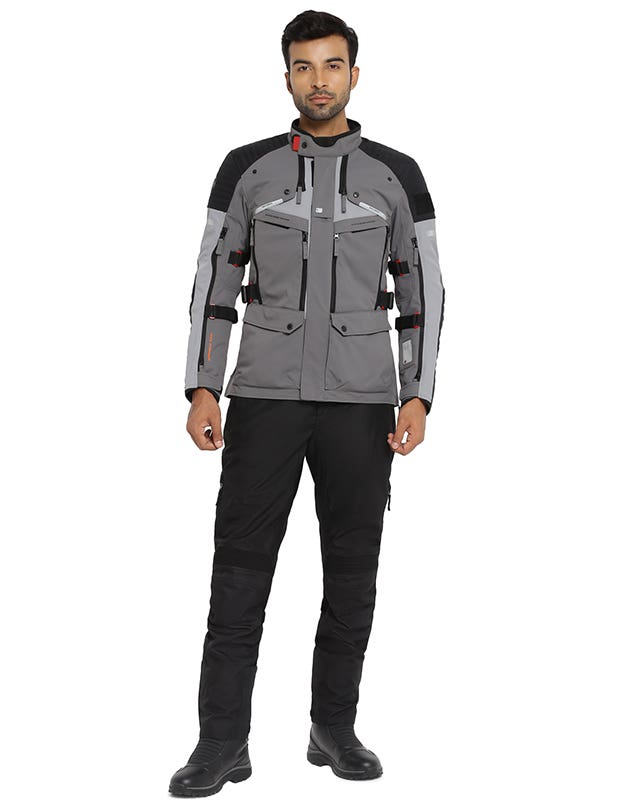 Royal Enfield Nirvik V2 Class A Riding Jacket in Black