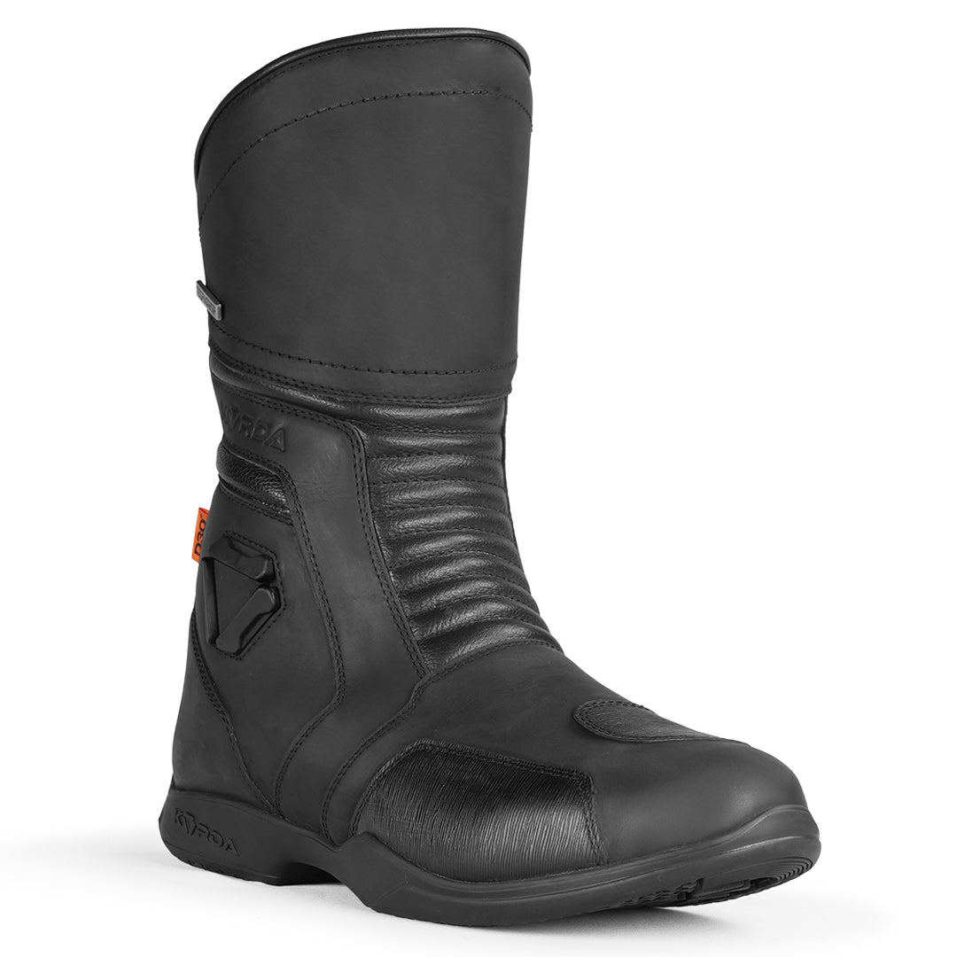 KORDA TourMaster High black D3O motorcycle riding boots
