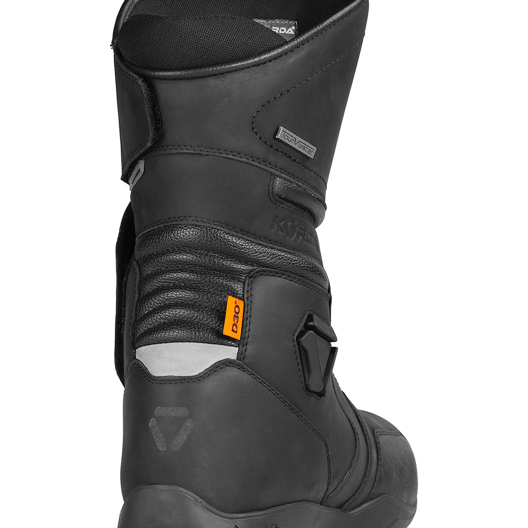 KORDA TourMaster High black D3O motorcycle riding boots