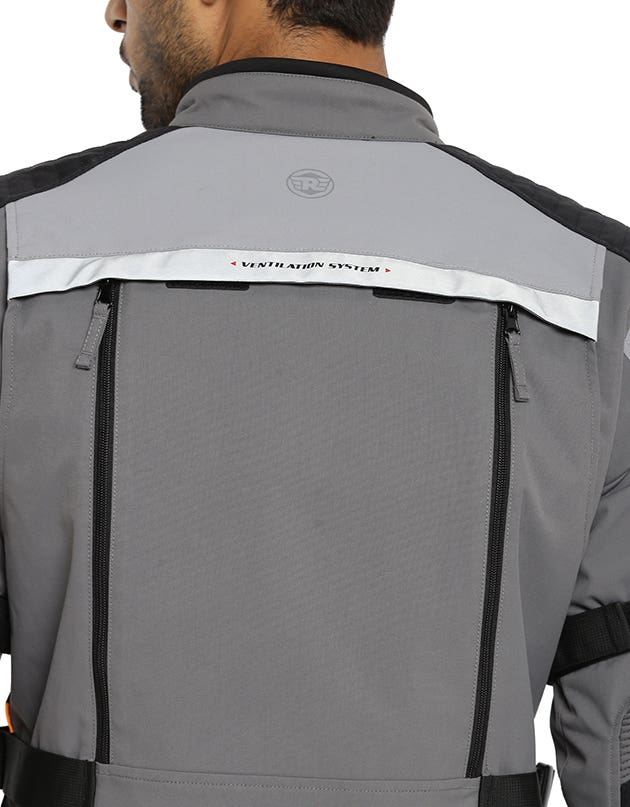 Royal Enfield Nirvik V2 Class A Riding Jacket in Black