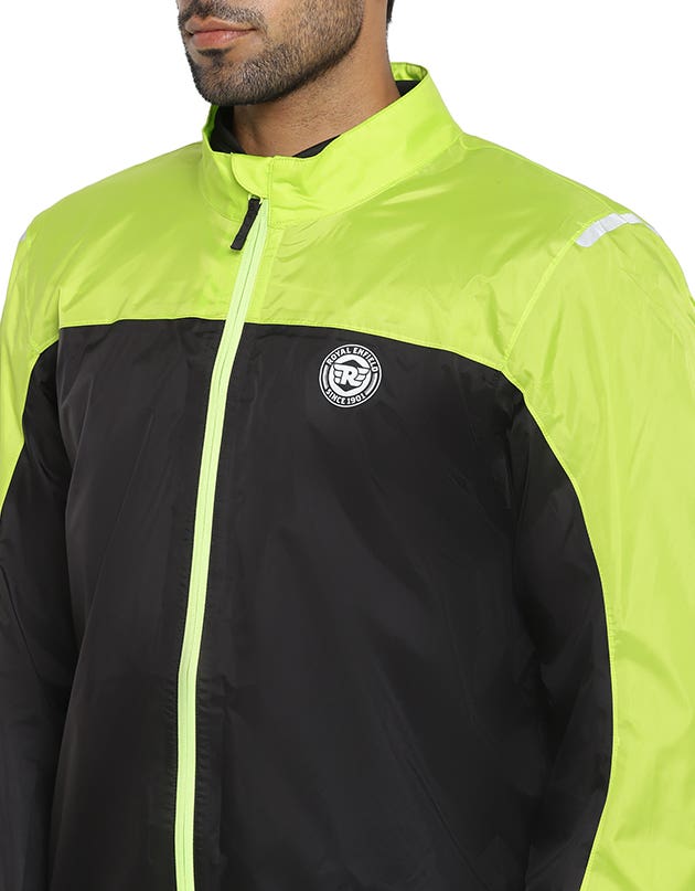 Royal Enfield Nirvik V2 Class A Riding Jacket in Black