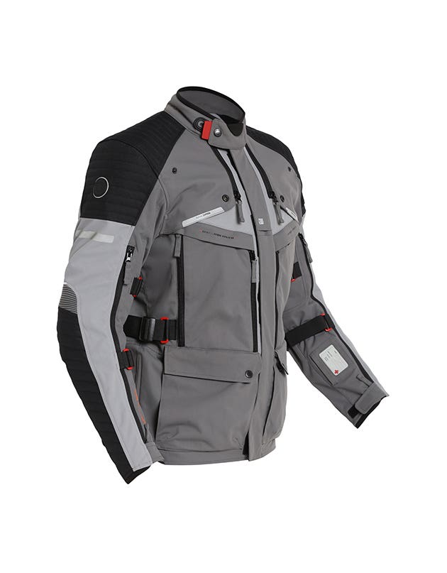 Royal Enfield Nirvik V2 Class A Riding Jacket in Black