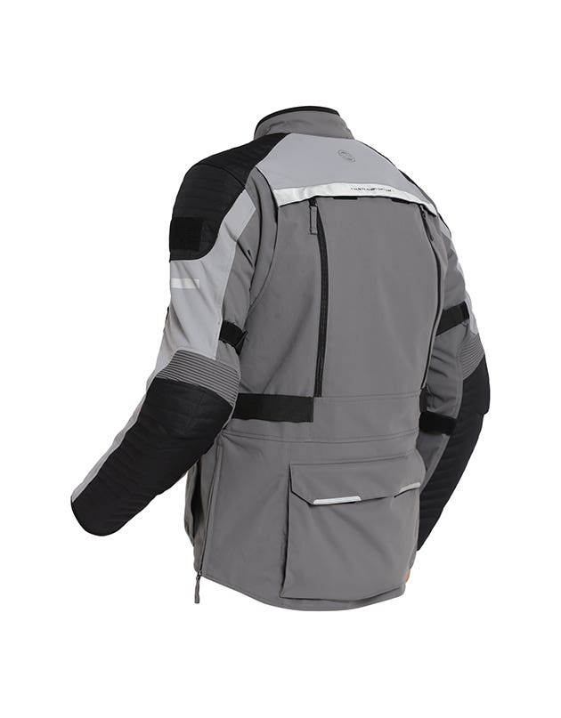 Royal Enfield Nirvik V2 Class A Riding Jacket in Black