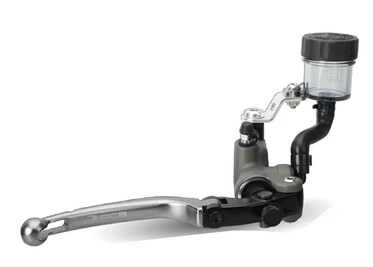 RCB S1 17mm RH forged master brake pump in HD titanium finish 01BP014T