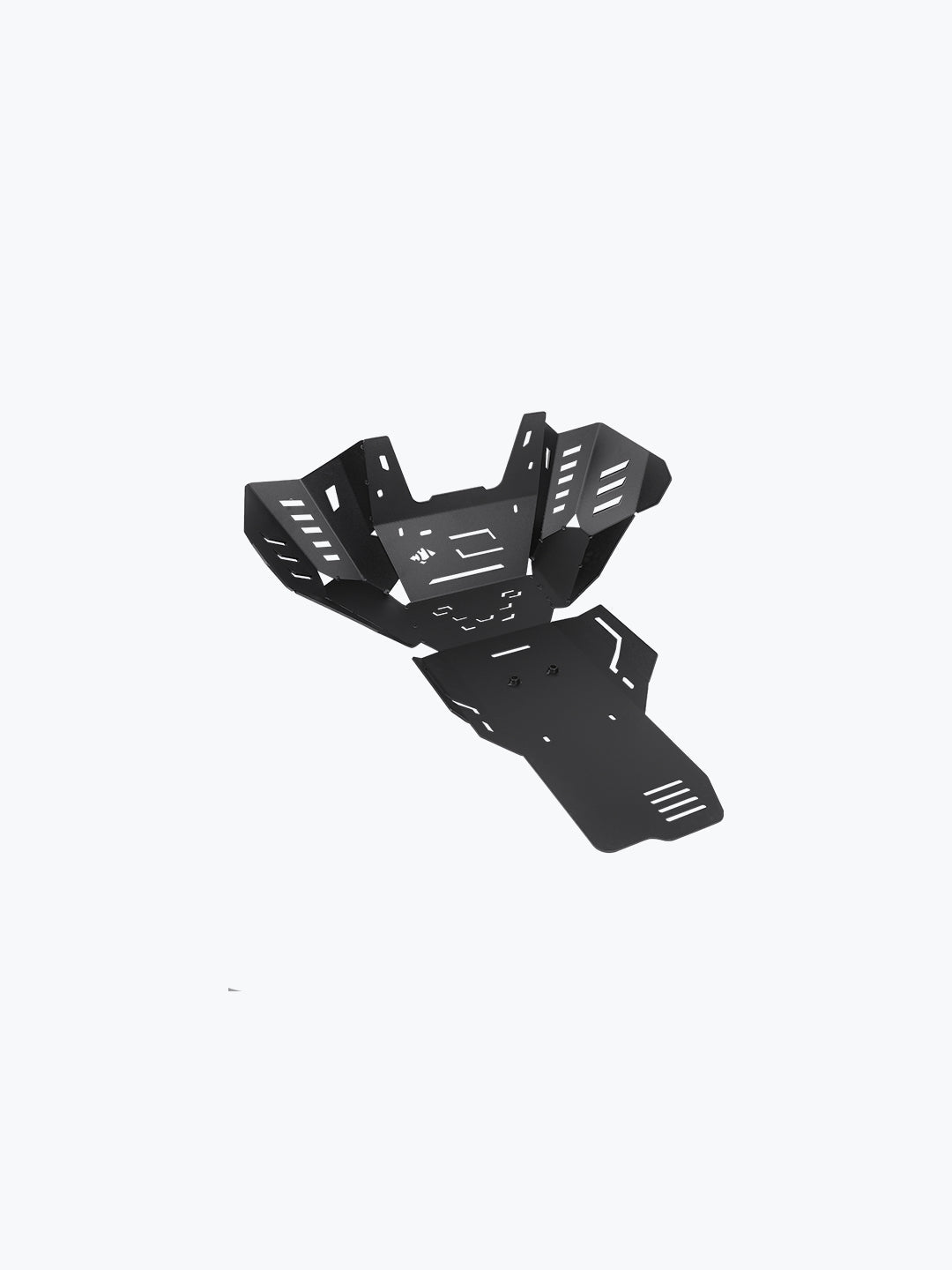 Legundary Custom KTM ADV 890 Vambrace Bash Plate Black aluminium engine sump guard skid plate
