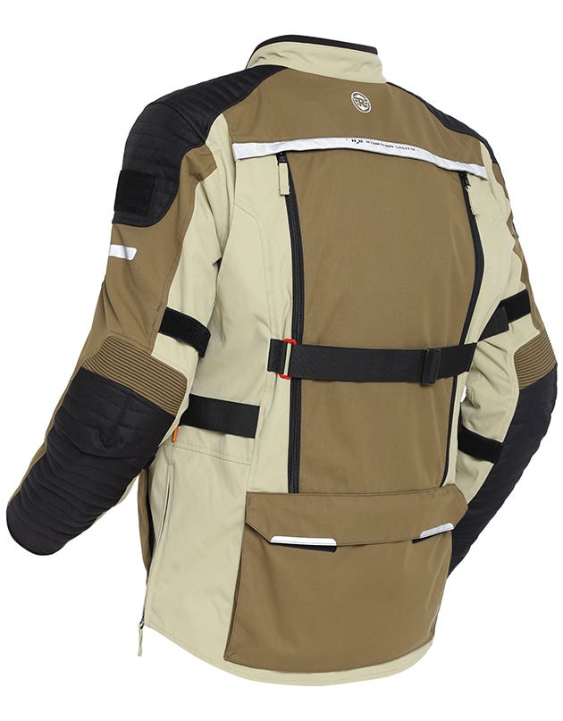 Royal Enfield Nirvik H2O Class A Riding Jacket in Khakhi