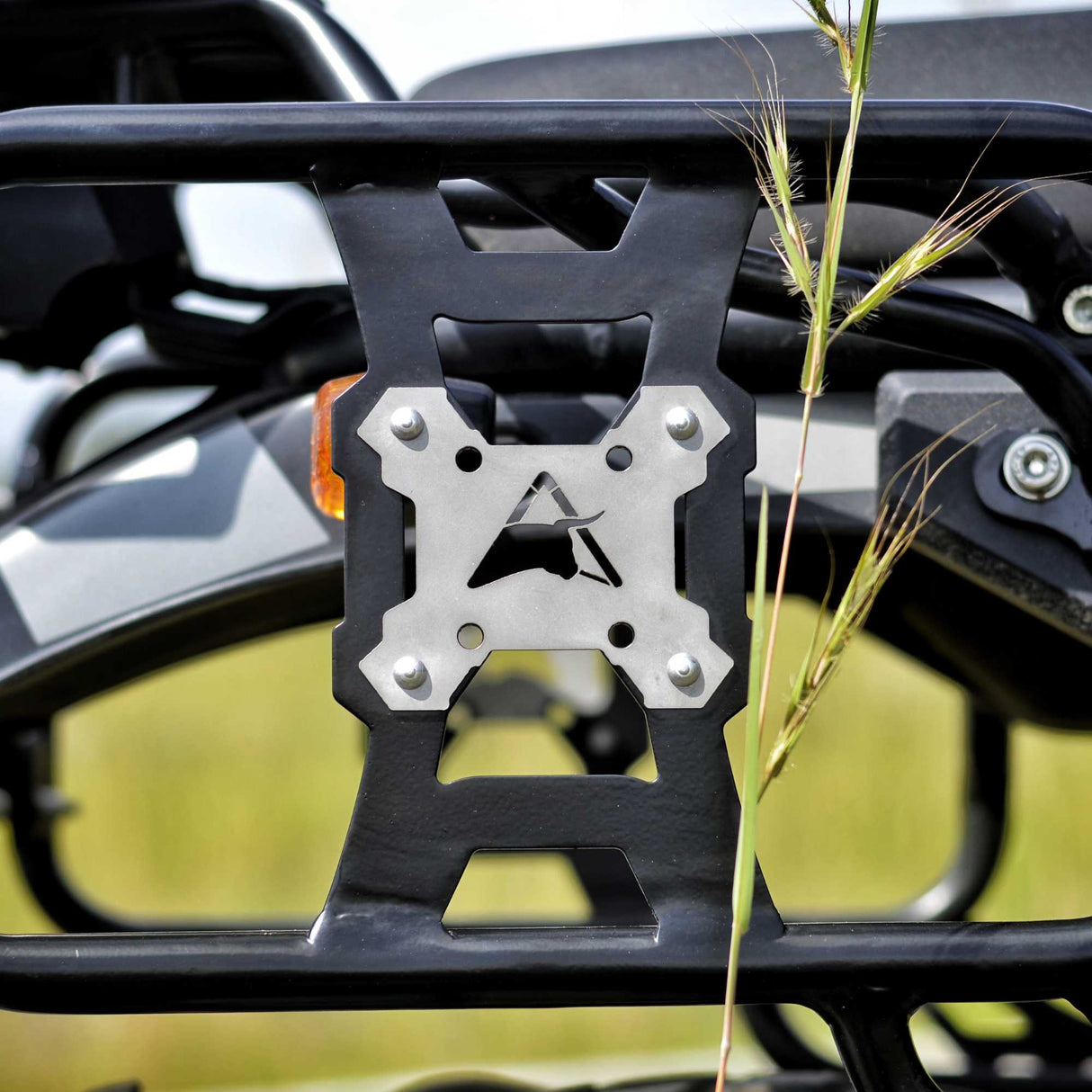 Auto Engina Pannier/Saddle Stay for Royal Enfield Himalayan 411 | Black Soft Luggage Carrier