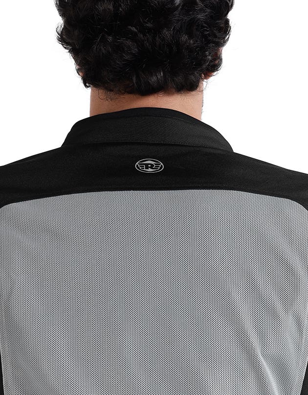Royal Enfield Crossroader V2 Grey Neon Class A riding jacket