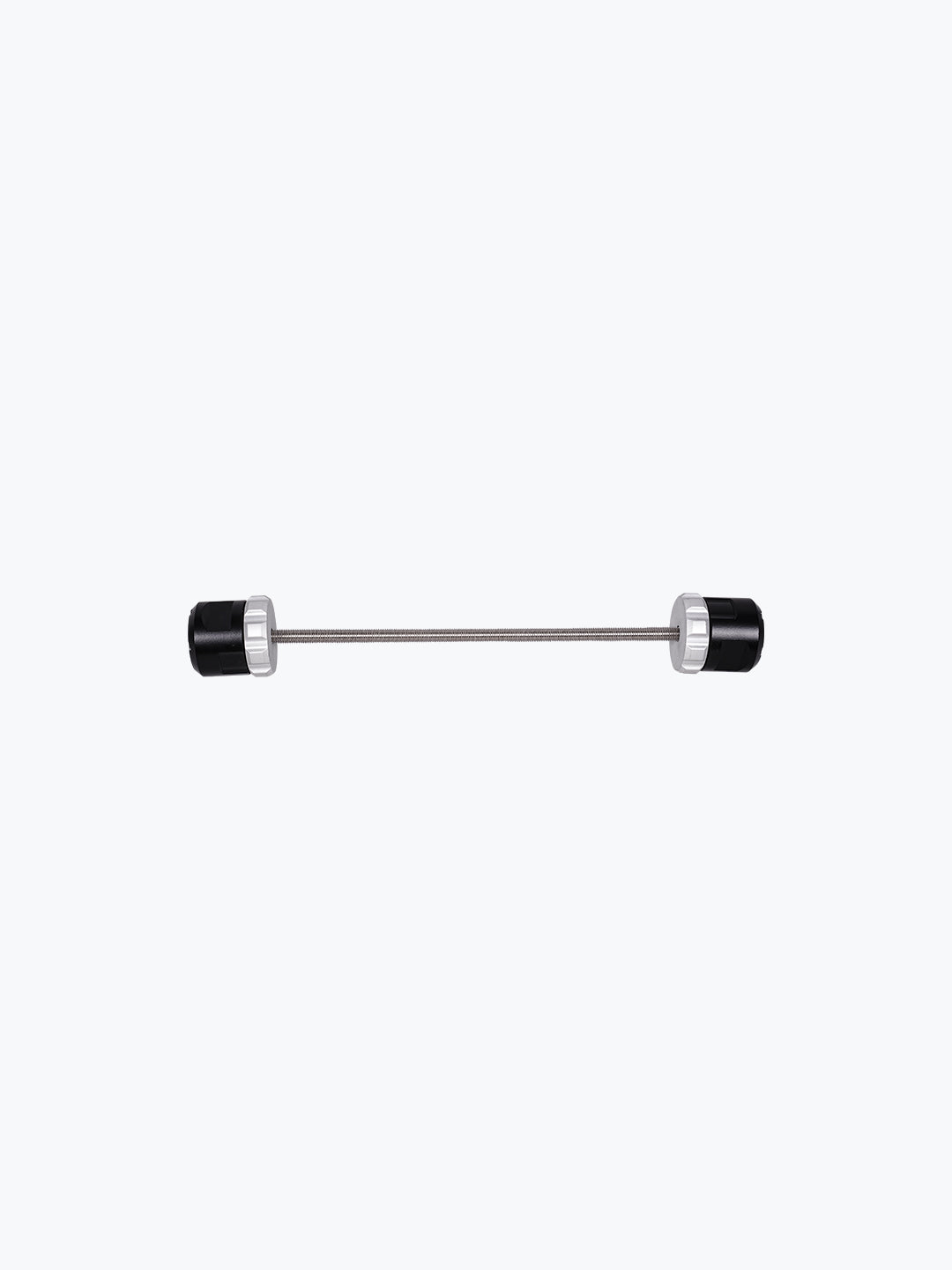 Legundary Custom KTM ADV 890 Rotex Front Wheel Slider black silver CNC aluminium axle fork protection guard