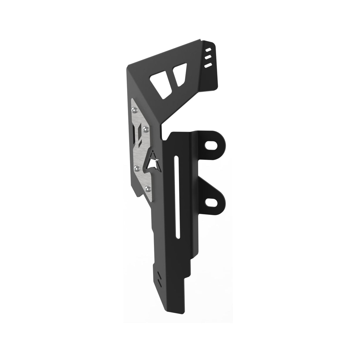 Auto Engina Master Cylinder Guard V2.0 for Royal Enfield Himalayan 411 | Black-Silver Dual-Tone Protection