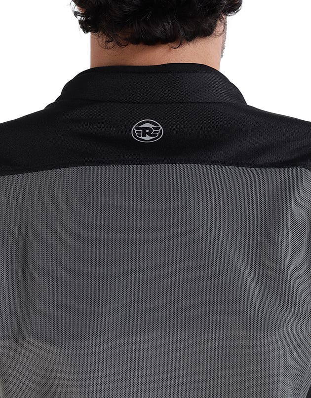 Royal Enfield Crossroader V2 Grey Neon Class A riding jacket