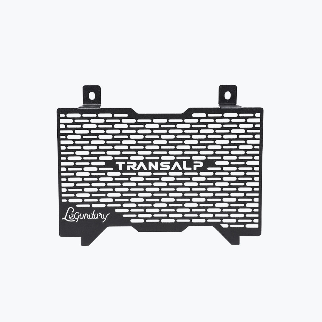 Legundary Custom Honda Transalp 750 Vector Radiator Grill Black Aluminium Radiator Guard