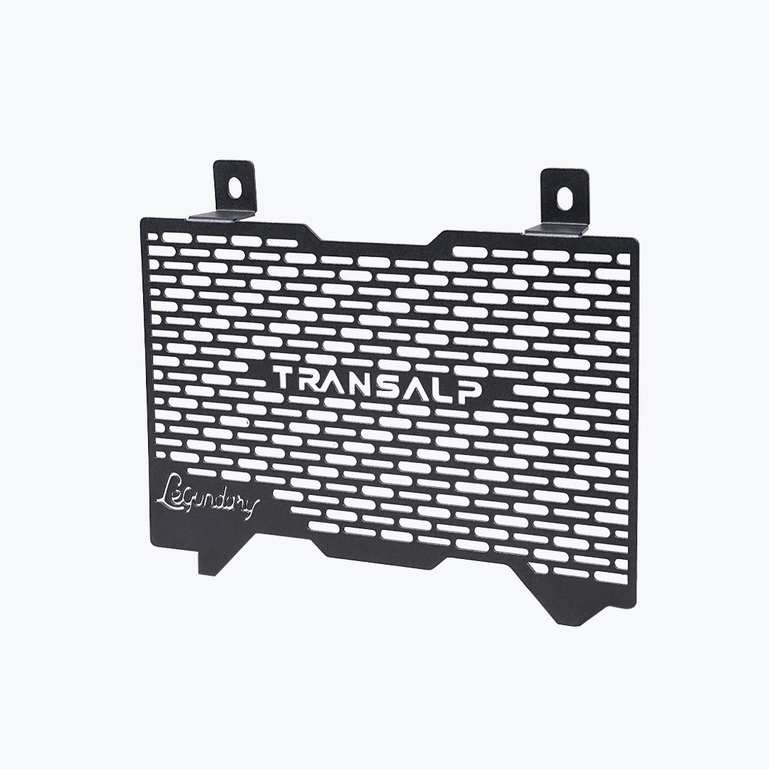 Legundary Custom Honda Transalp 750 Vector Radiator Grill Black Aluminium Radiator Guard