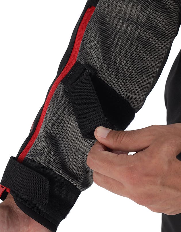 Royal Enfield Crossroader V2 Grey Neon Class A riding jacket