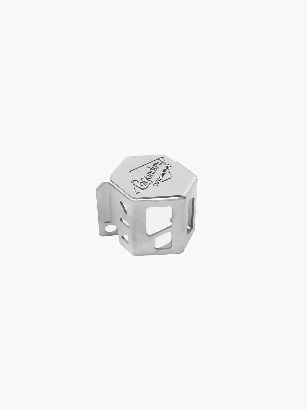 Legundary Custom Himalayan Rear Brake Fluid Cap Stainless Steel Silver Royal Enfield Brake Reservoir Cover