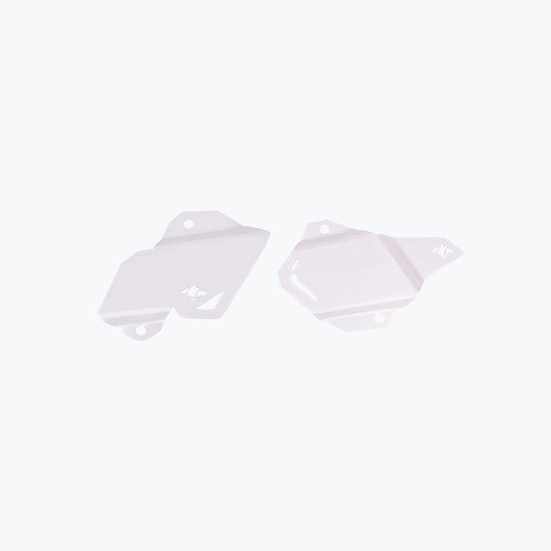 Legundary Custom Titan Boot Guards for Suzuki V-Strom 800DE Silver CNC Aluminium Tank Side Panel Protection
