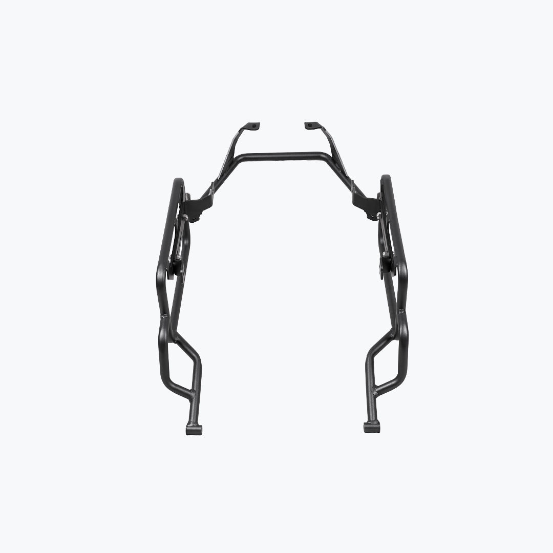 Legundary Custom Honda Transalp 750 Fort Knox Saddle Stay Black Side Box Mount Mild Steel
