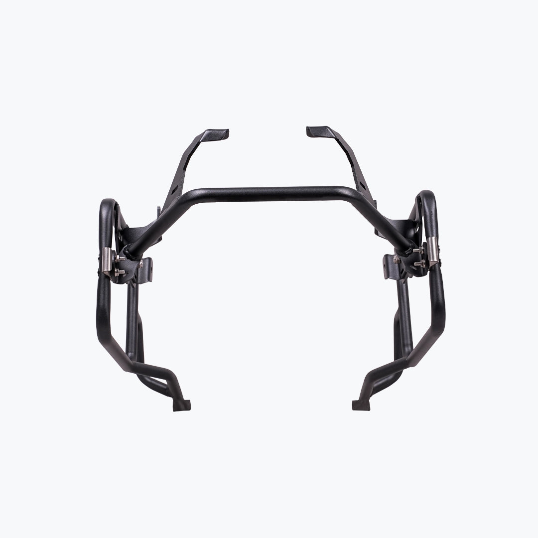Legundary Custom Honda Transalp 750 Fort Knox Saddle Stay Black Side Box Mount Mild Steel