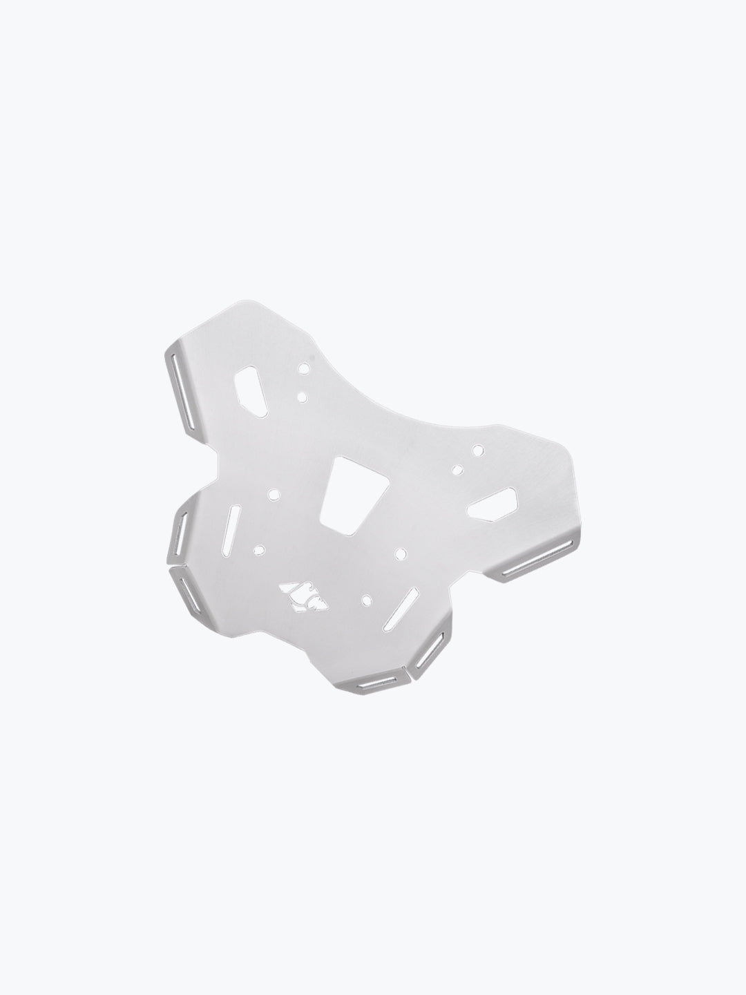 Legundary Custom KTM ADV 890 Huckita Carrier Plate Silver aluminium top rack luggage mount