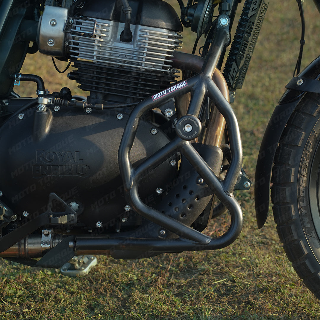 Mototorque crash guard Royal Enfield Bear 650 engine protection with sliders