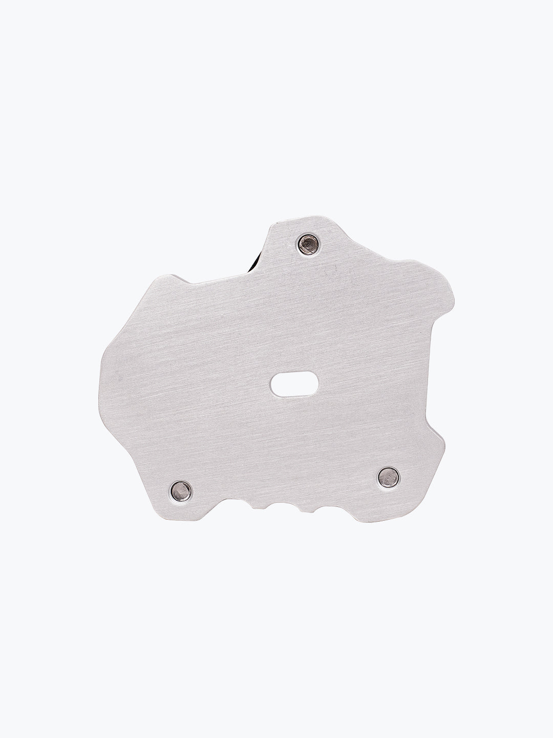Legundary Custom KTM ADV 890 Fortis Side Stand Base black silver aluminium mild steel foot extension plate